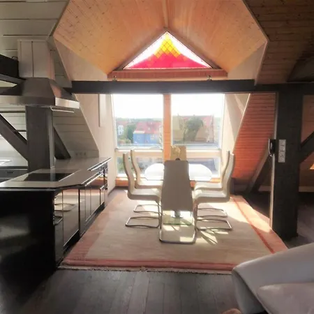 Penthouse Himmelreich großzügige Maisonette auf 152 qm mit Klima&Kamin Senftenberg Exterior foto
